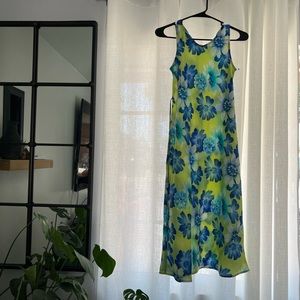 Vintage floral maxi dress (sold )